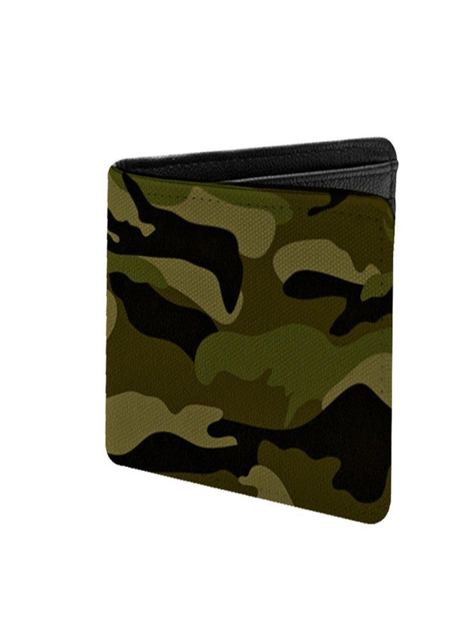 ShopMantra Men's Wallet | Wallet for Men's | Wallet for Boy's | Camouflage Quotes Design Printed Pu Leather Wallet for Men's/Boy's. - Image 5